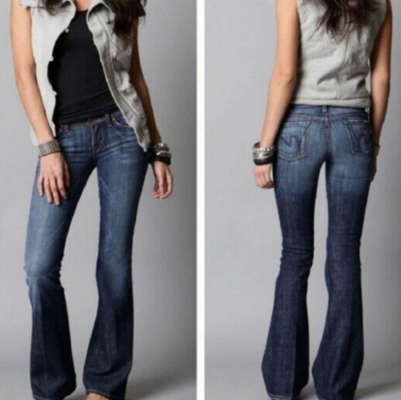 Citizens of Humanity Ingrid 002 low waist flare Sz 25 - Picture 1 of 10